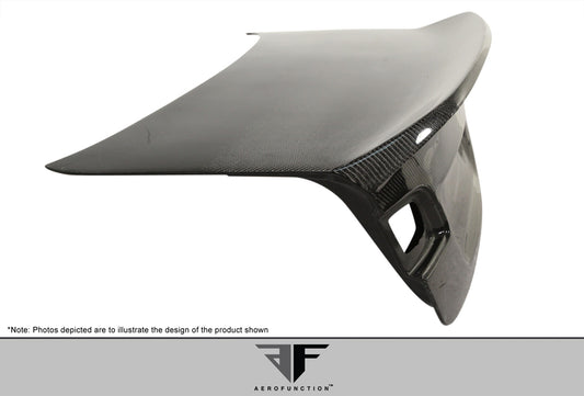2007-2013 BMW 3 Series Aero Function AF-1 Carbon Fiber Trunk