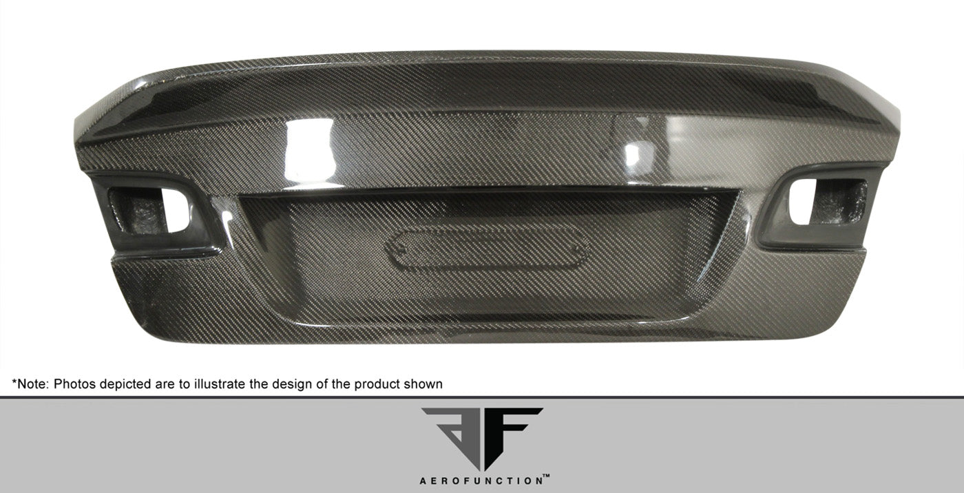 2007-2013 BMW 3 Series Aero Function AF-1 Carbon Fiber Trunk