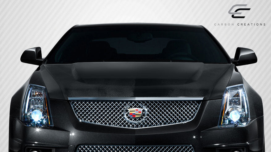 2009-2014 Cadillac CTS-V Carbon Creations OEM Look Carbon Fiber Hood