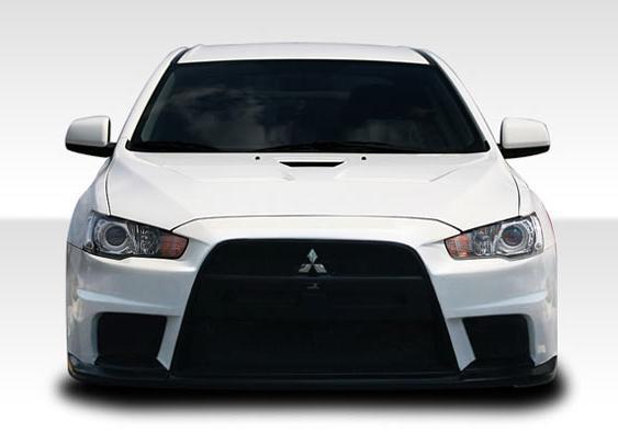 2008-2017 Mitsubishi Lancer Duraflex Evo X Look Front Bumper