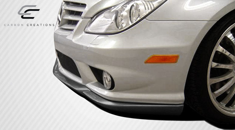 2006-2008 Mercedes CLS Class CLS500 CLS550 CLS55 CLS63 AMG C219 W219 Carbon Creations CR-S Front Under Spoiler Air Dam Lip...
