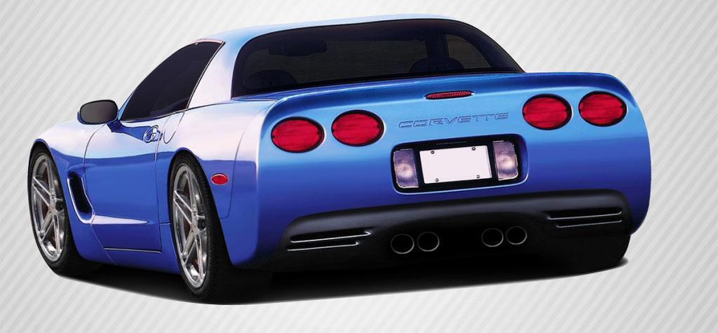 1997-2004 Chevrolet Corvette Carbon Creations SP-R Carbon Fiber Rear Bumper