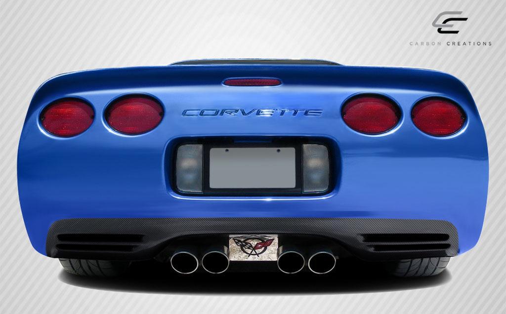 1997-2004 Chevrolet Corvette Carbon Creations SP-R Carbon Fiber Rear Bumper