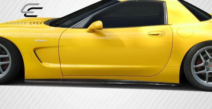1997-2004 Chevrolet Corvette Carbon Creations AC Edition Carbon Fiber Side Skirts