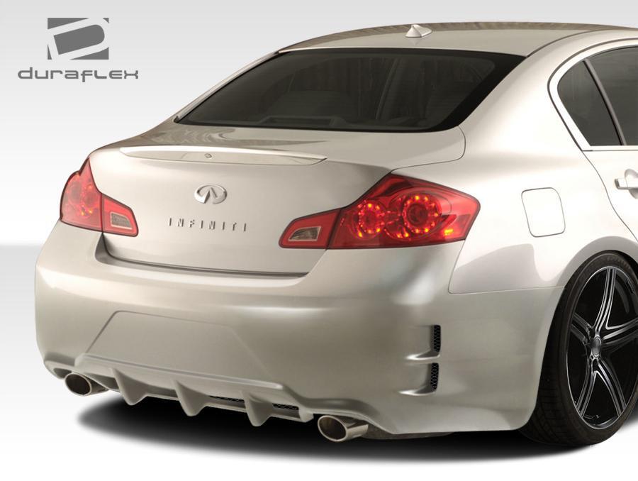 2007-2013 Infiniti G Sedan Duraflex Elite Rear Bumper