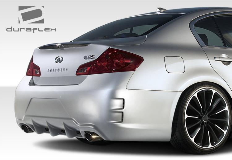 2007-2013 Infiniti G Sedan Duraflex Elite Rear Bumper