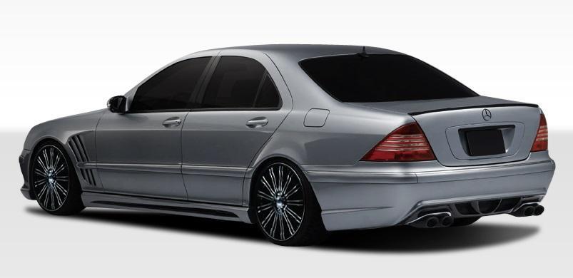 2000-2006 Mercedes S Class Duraflex W-2 Rear Bumper