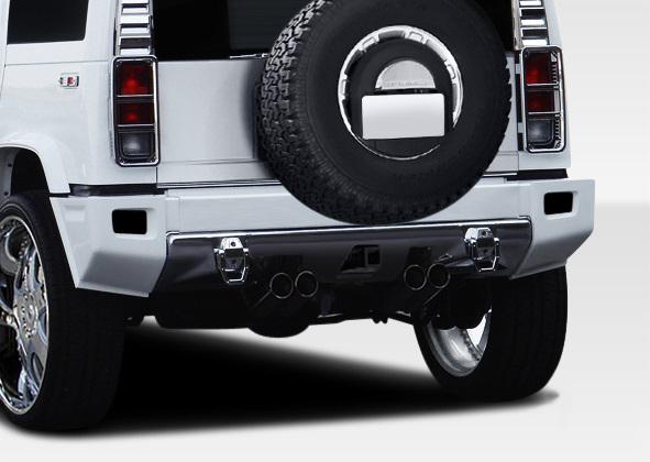 2003-2009 Hummer H2 Duraflex BR-N Rear Lip