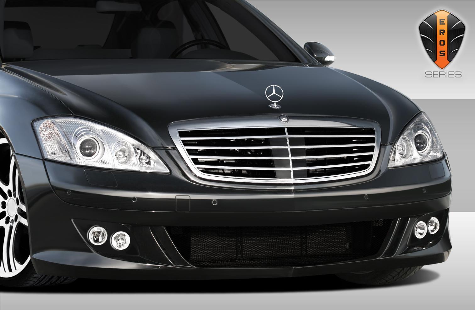 2007-2009 Mercedes S Class Duraflex Eros Version 1 Front Bumper