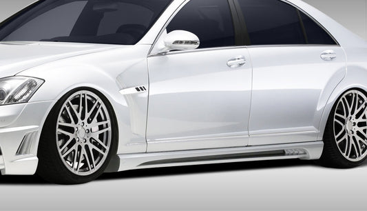 2007-2013 Mercedes S Class Duraflex Eros Version 2 Side Skirts