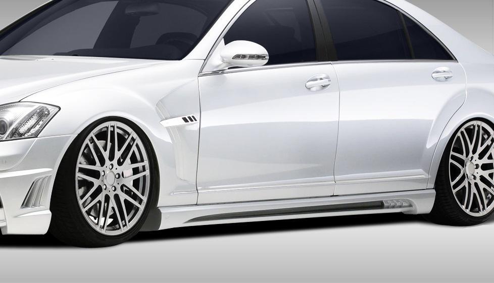 2007-2013 Mercedes S Class Duraflex Eros Version 2 Side Skirts