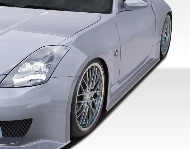 2003-2008 Nissan 350Z Duraflex J-Spec 2 Side Skirts