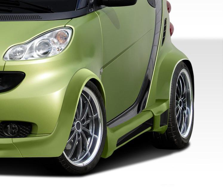 2008-2016 Smart ForTwo Duraflex GT300 Side Skirts