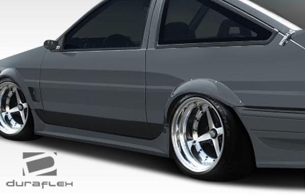 1984-1987 Toyota Corolla Duraflex MB-R Side Skirts