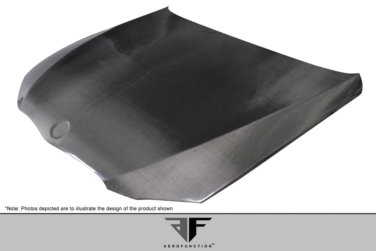 2007-2010 BMW 3 Series Aero Function AF-2 Carbon Fiber Hood