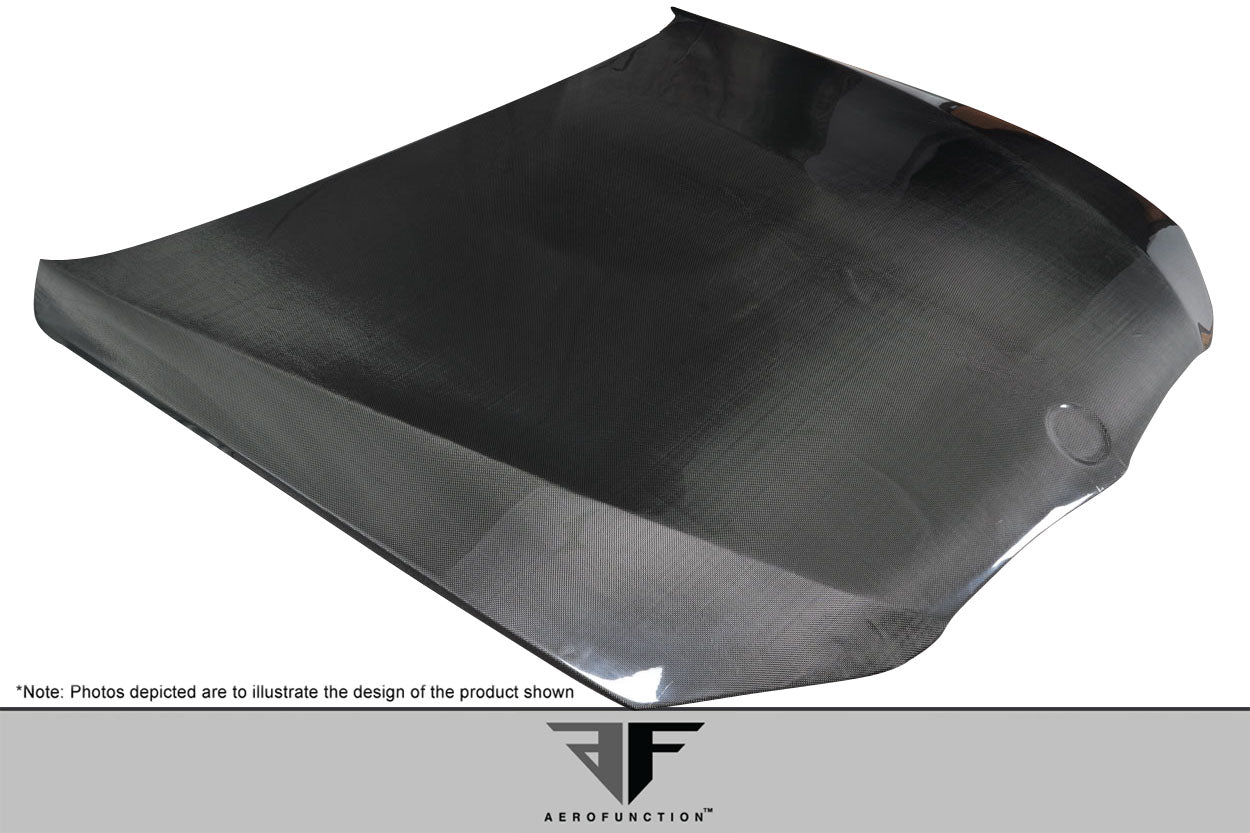 2007-2010 BMW 3 Series Aero Function AF-2 Carbon Fiber Hood