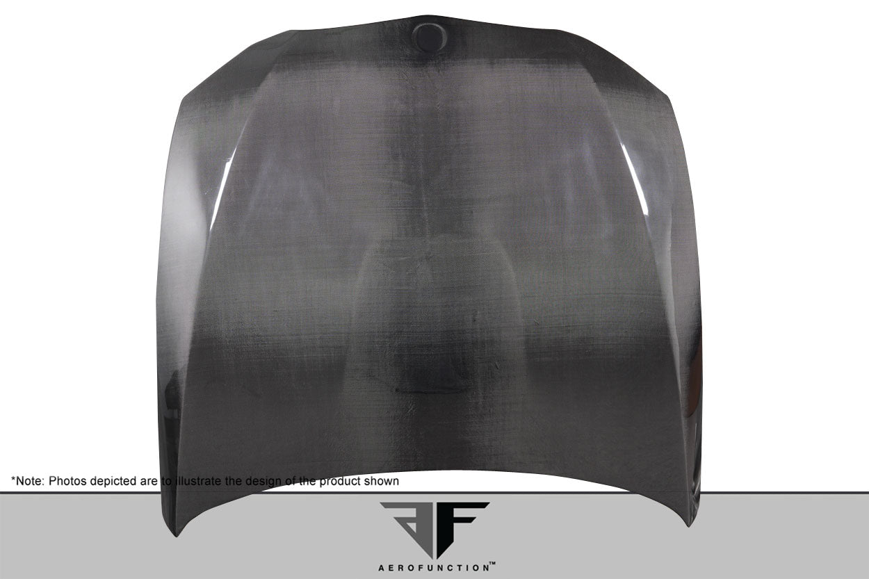 2007-2010 BMW 3 Series Aero Function AF-2 Carbon Fiber Hood