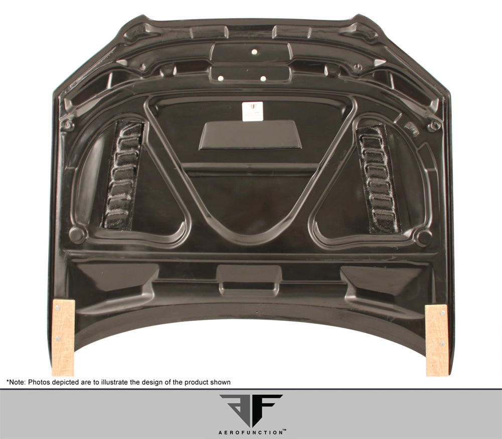 2006-2008 Audi A4 S4 B7 Carbon AF-1 Hood ( CFP ) - 1 Piece