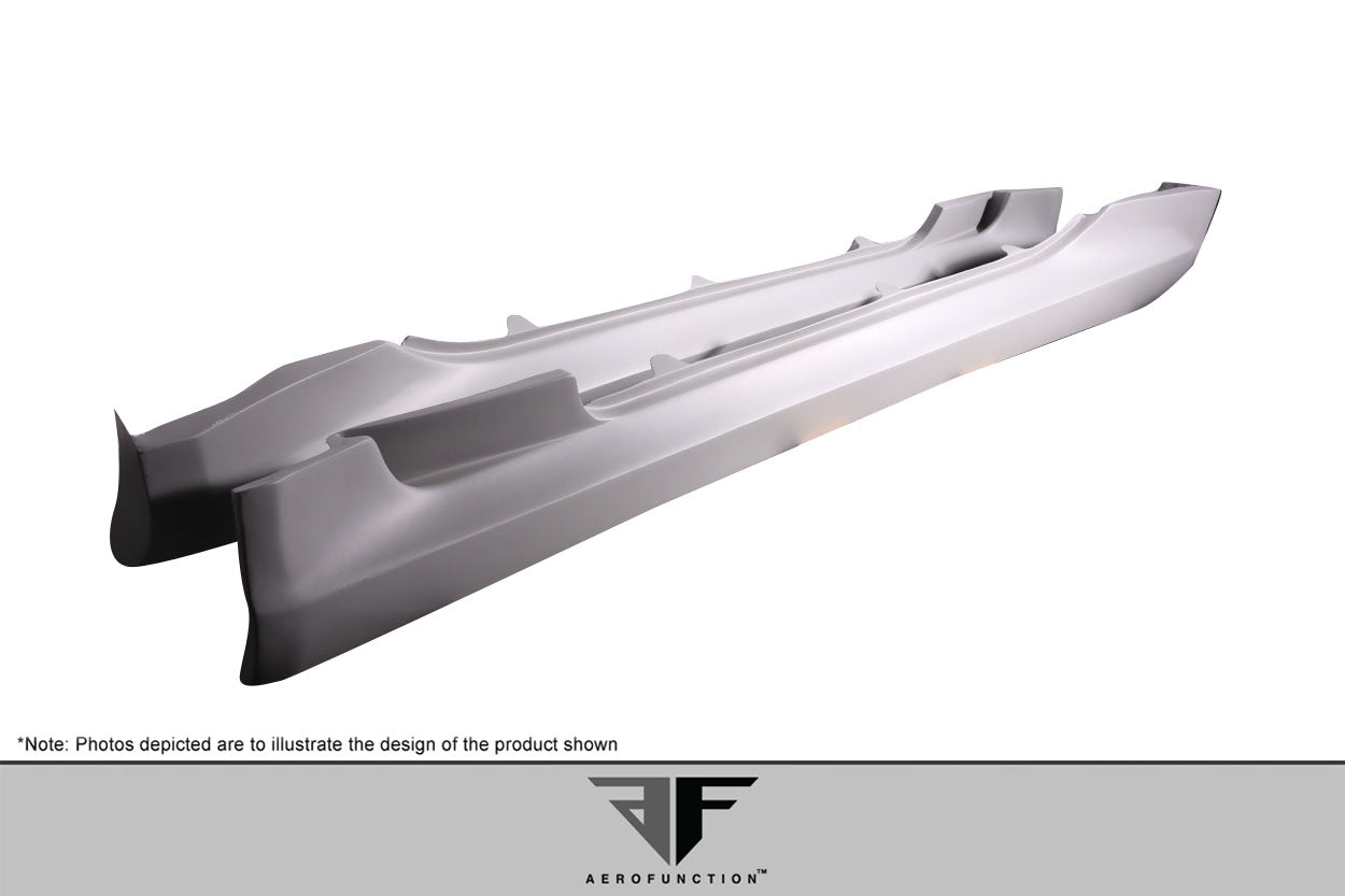 2003-2012 Mercedes SL Class R230 AF-Signature 1 Series Wide Body Conversion Side Skirts ( GFK ) - 2 Piece