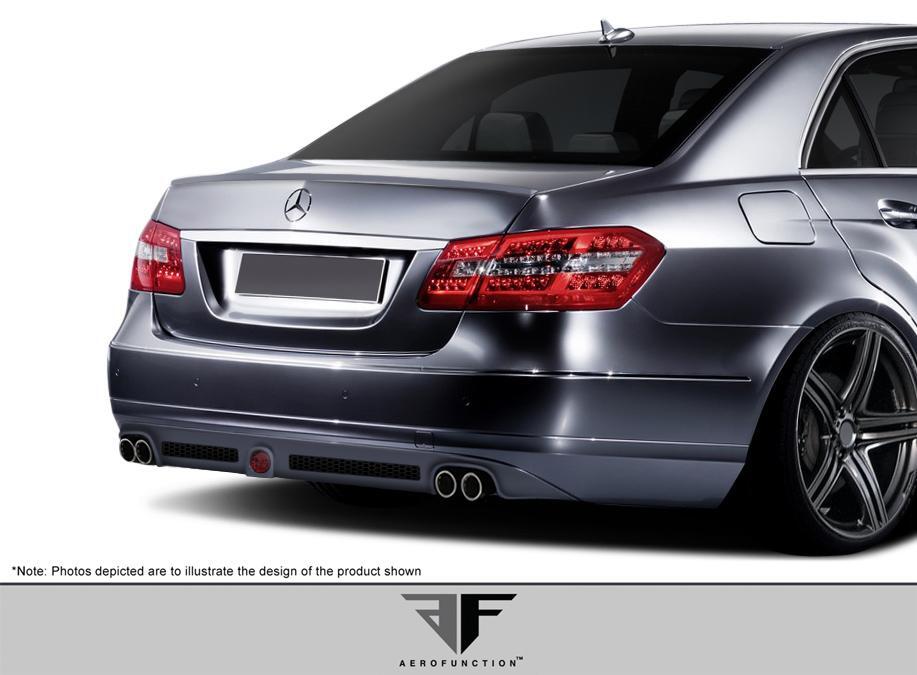 2010-2013 Mercedes E Class Aero Function AF-1 Rear Lip