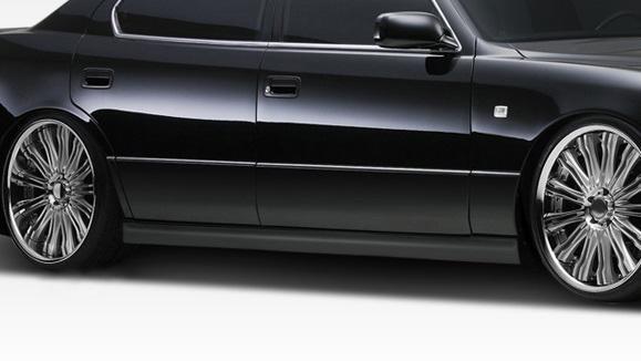 1995-2000 Lexus LS - Lexus Duraflex VIP Side Skirts