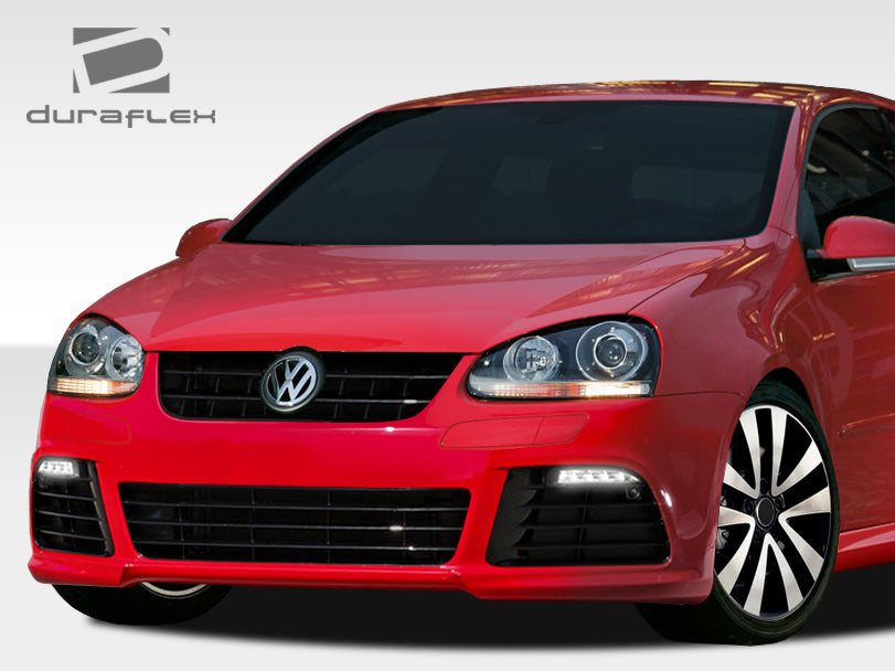 2005-2010 Volkswagen Jetta / 2006-2009 Golf GTI Rabbit Duraflex R Look Front Bumper Cover - 1 Piece (S)