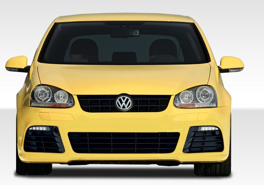 2005-2010 Volkswagen Jetta / 2006-2009 Golf GTI Rabbit Duraflex R Look Front Bumper Cover - 1 Piece (S)