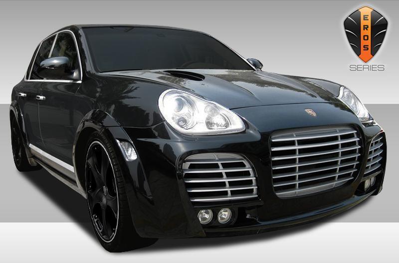 2003-2006 Porsche Cayenne Duraflex Eros Version 1 Front Bumper