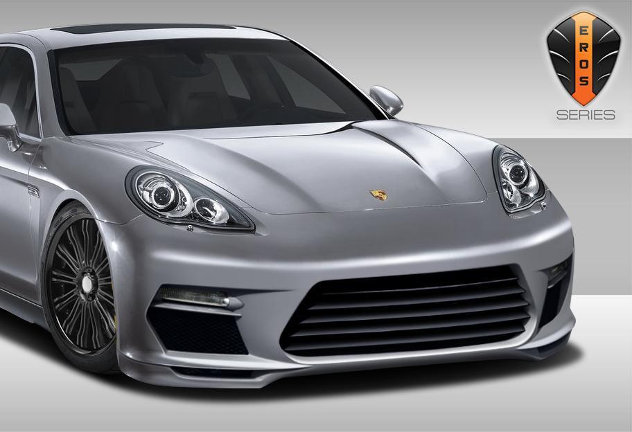 2010-2013 Porsche Panamera Duraflex Eros Version 3 Front Bumper
