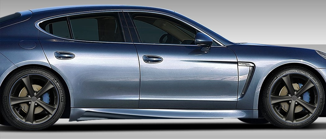 2010-2015 Porsche Panamera Duraflex Eros Version 3 Side Skirts