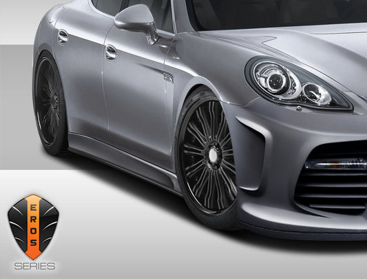 2010-2015 Porsche Panamera Duraflex Eros Version 4 Side Skirts