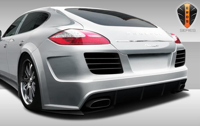 2010-2013 Porsche Panamera Duraflex Eros Version 4 Rear Bumper