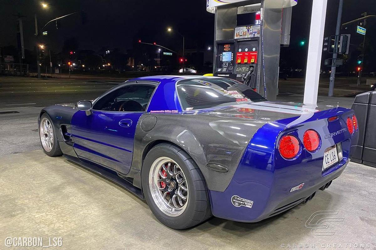 1997-2004 Chevrolet Corvette Carbon Creations ZR Edition Carbon Fiber Fender