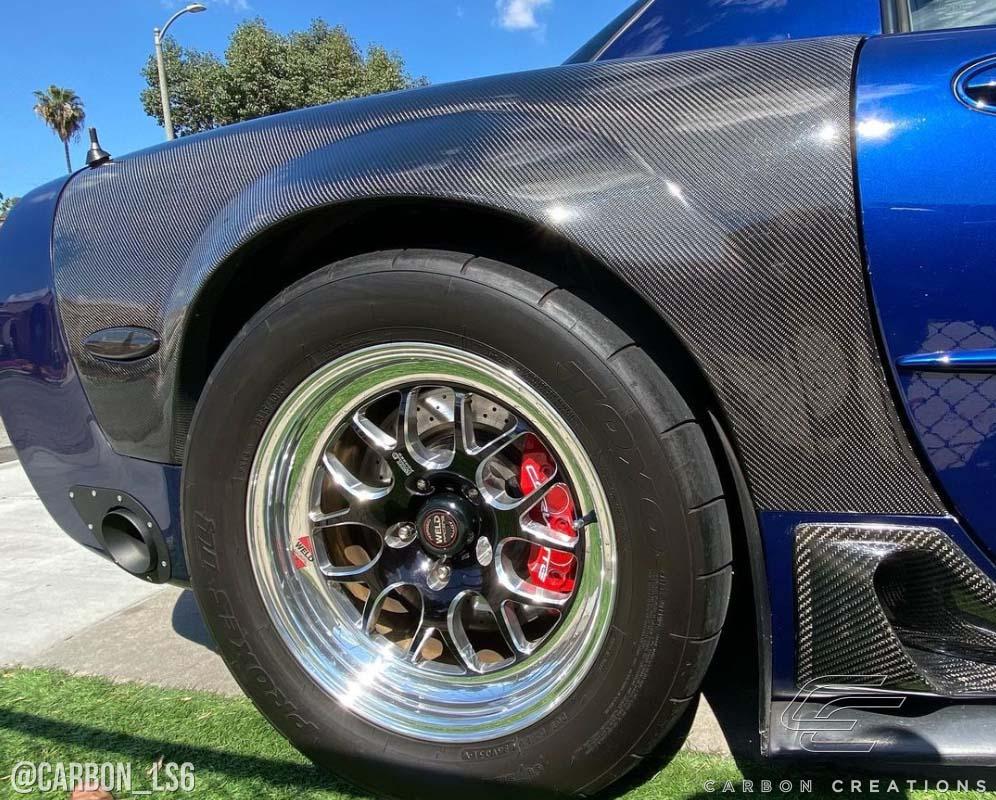 1997-2004 Chevrolet Corvette Carbon Creations ZR Edition Carbon Fiber Fender