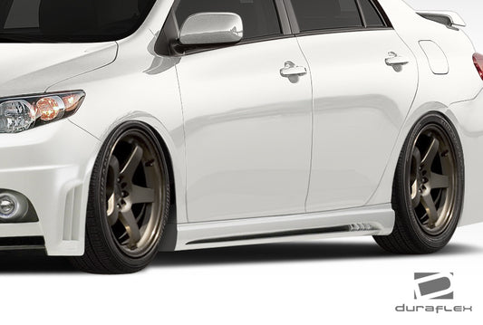2009-2013 Toyota Corolla Duraflex W-1 Side Skirts