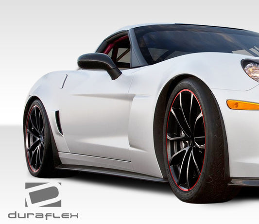 2005-2013 Chevrolet Corvette Duraflex GT500 Side Skirts