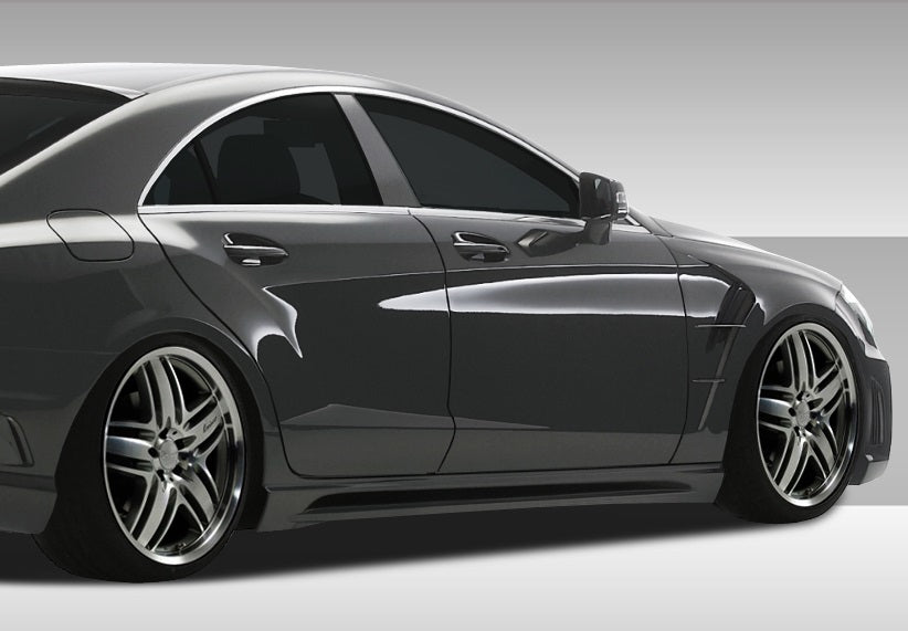 2012-2015 Mercedes CLS Duraflex Eros Version 1 Side Skirts