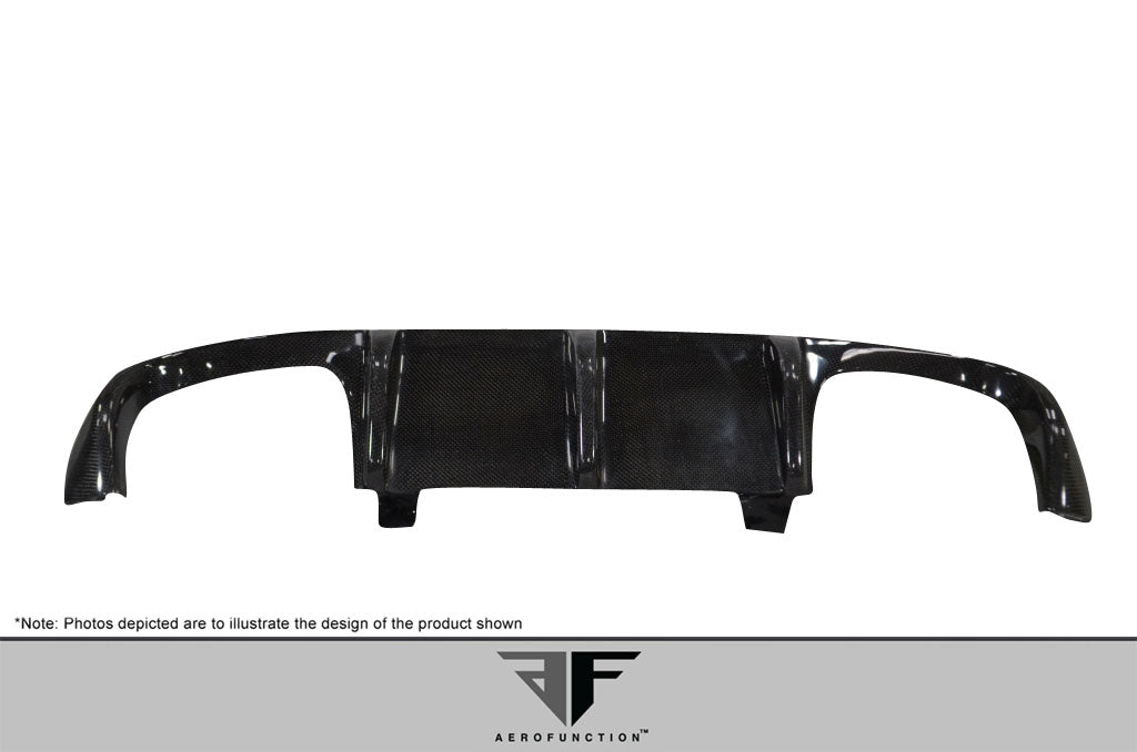 2008-2013 BMW M3 Aero Function AF-1 Carbon Fiber Rear Lip