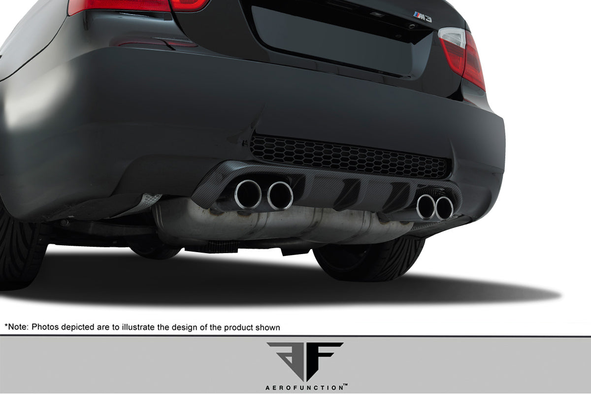 2008-2013 BMW M3 Aero Function AF-1 Carbon Fiber Rear Lip