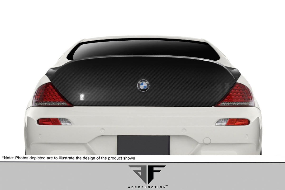 2004-2010 BMW 6 Series Aero Function AF-2 Carbon Fiber Trunk