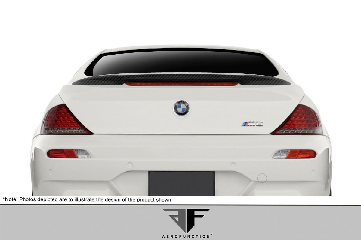 2004-2010 BMW 6 Series Aero Function AF-1 Carbon Fiber Rear Wing
