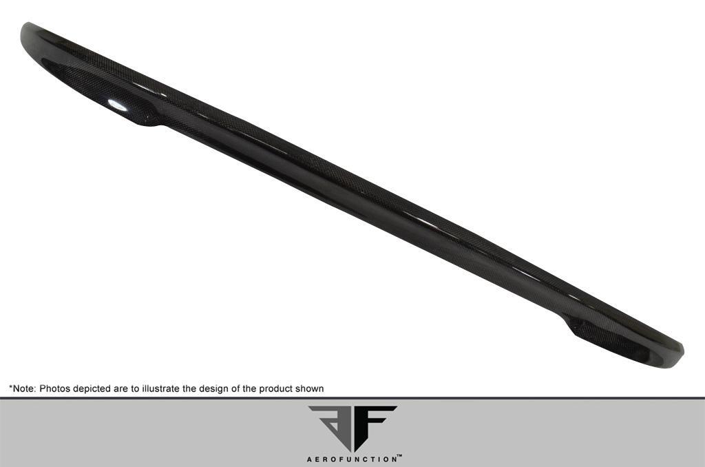 2004-2010 BMW 6 Series Aero Function AF-1 Carbon Fiber Rear Wing