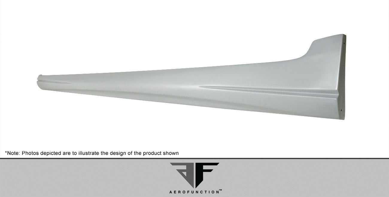 2011-2016 BMW 5 Series F10 4DR Urethane AF-3 Side Skirts ( PUR-RIM ) - 2 Piece (S)