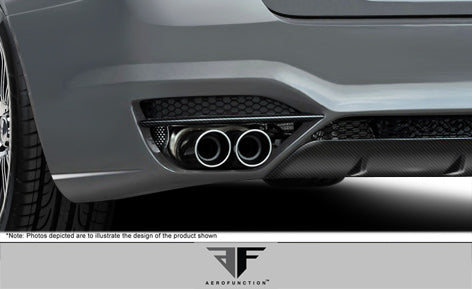 2011-2016 BMW 5 Series Aero Function AF-3 Carbon Fiber Rear Lip