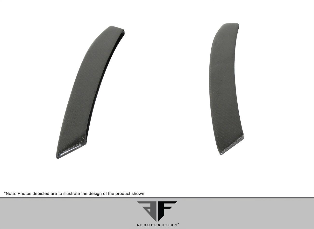2011-2016 BMW 5 Series Aero Function AF-3 Carbon Fiber Rear Lip