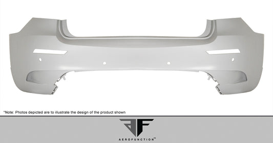 2008-2014 BMW X6 E71 E72 Urethane AF-4 Rear Bumper Cover ( PUR-RIM ) - 1 Piece