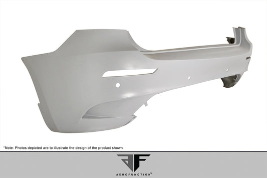 2008-2014 BMW X6 E71 E72 Urethane AF-4 Rear Bumper Cover ( PUR-RIM ) - 1 Piece