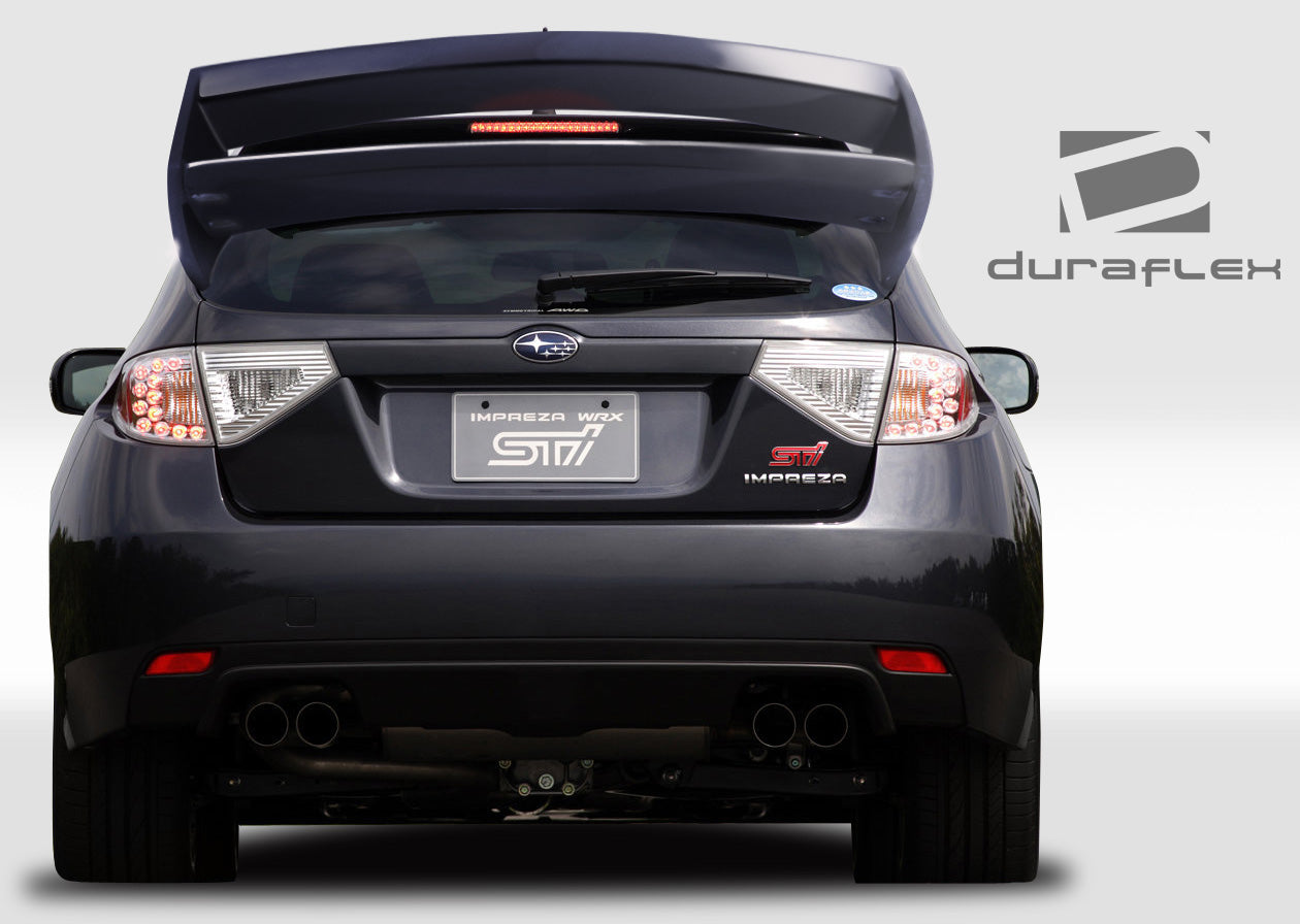 2008-2014 Subaru Impreza Duraflex WRC Look Rear Wing