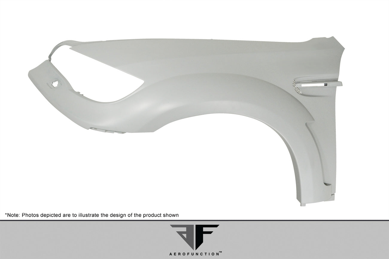 2008-2014 BMW X6 X6M E71 AF-5 Wide Body Front Fenders ( GFK ) - 4 Piece