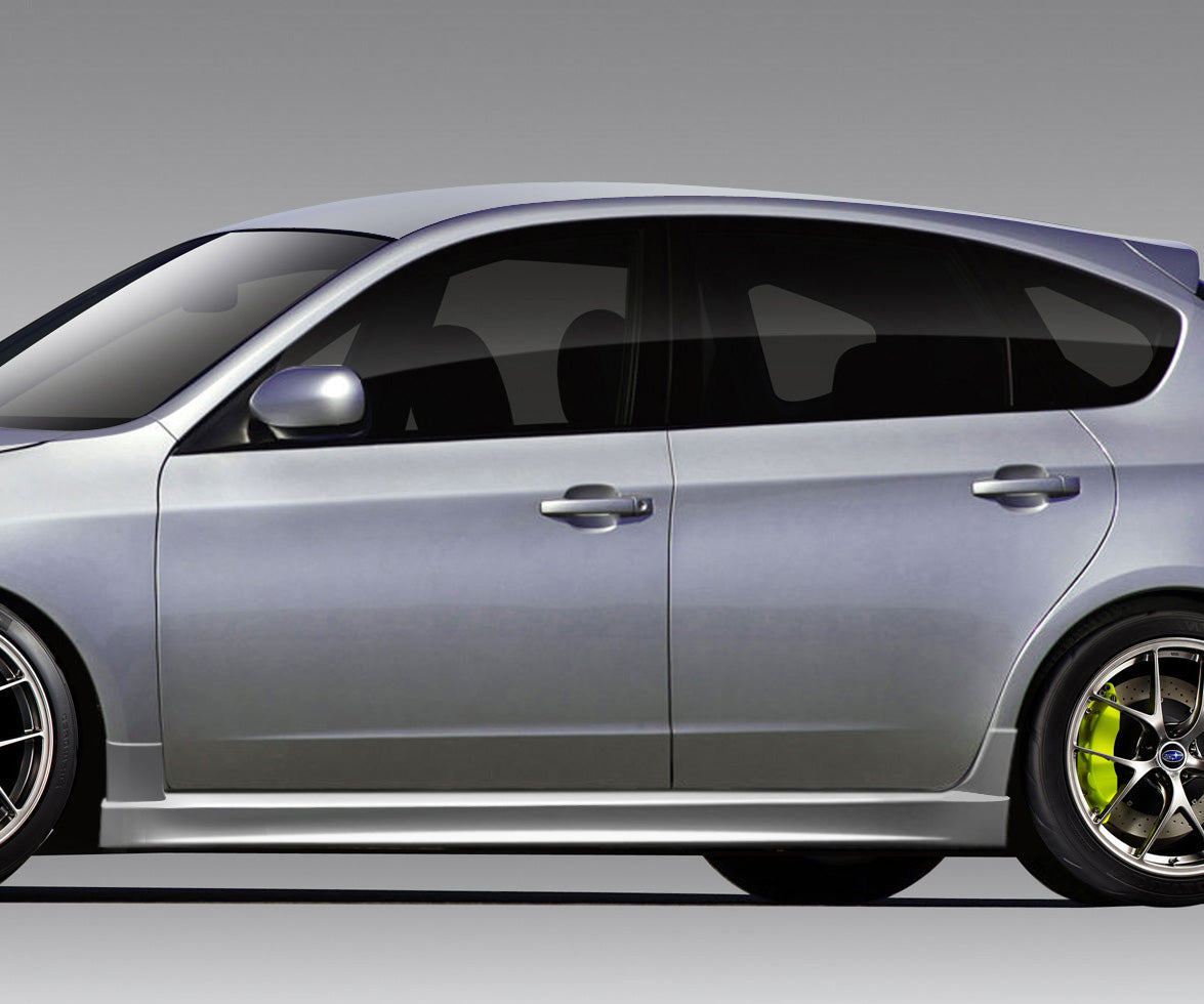 2008-2011 Subaru Impreza Duraflex STI Look Side Skirts